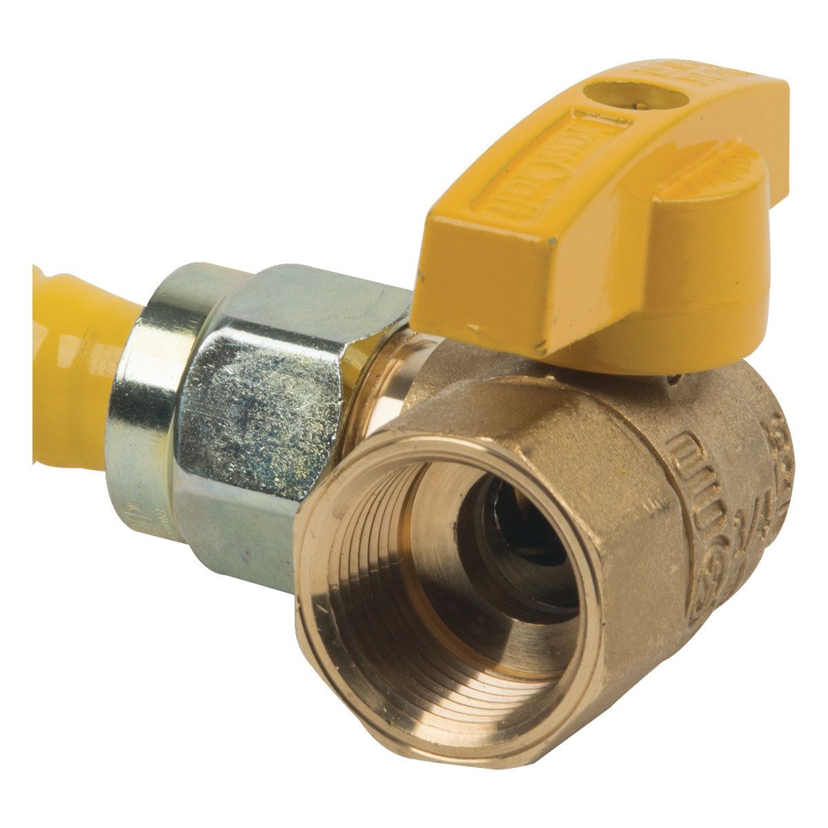 3/4 in. FIP x 3/4 in. FIP Gas Ball Valve Angle BrassCraft