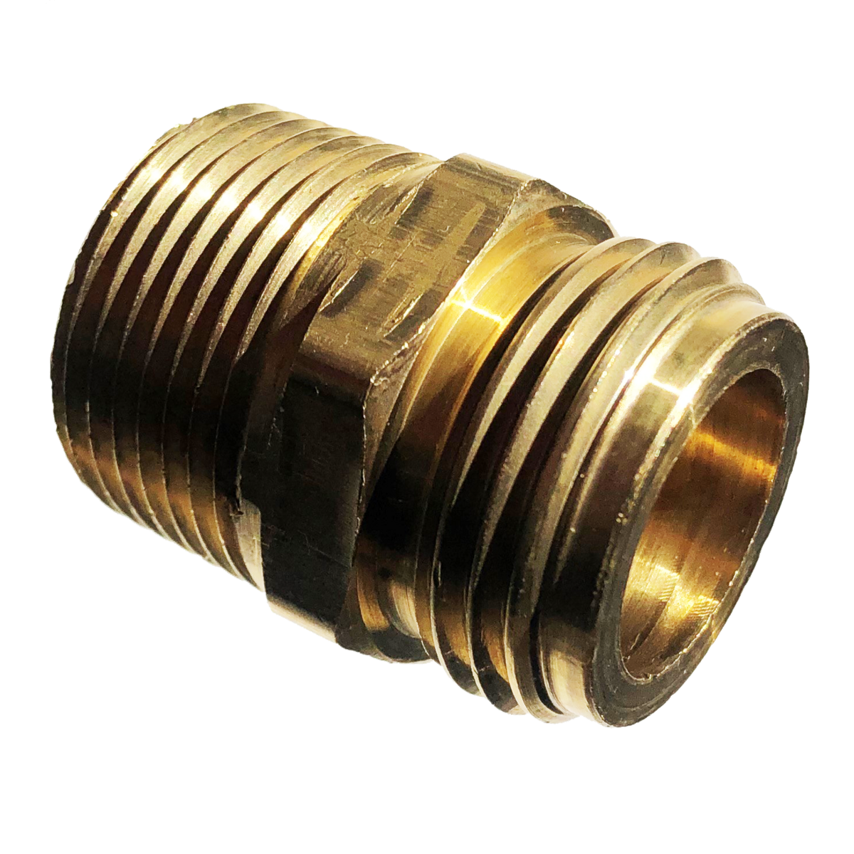 3/4 in. Male Hose Thread x 3/4 in. MIP (Tapped 1/2 in. FIP) - BrassCraft