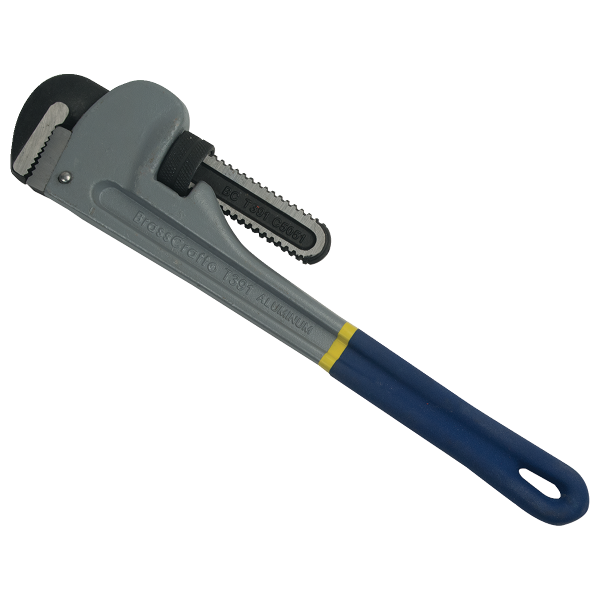 14 in. Aluminum Pipe Wrench w/ Comfortgrip Handle BrassCraft